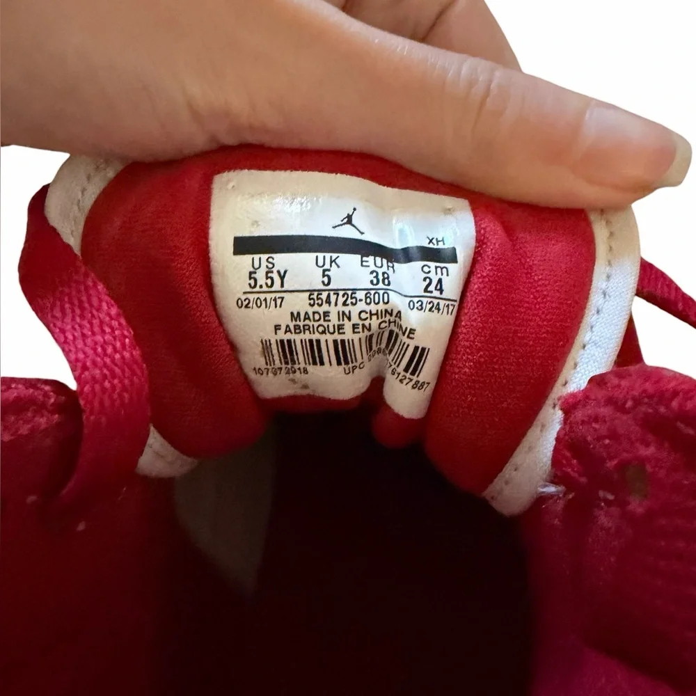 Air Jordan 1 Mid GS 'Gym Red 2.0' 5.5Y